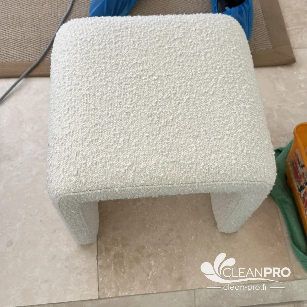 nettoyage tabouret bouclette antibes
