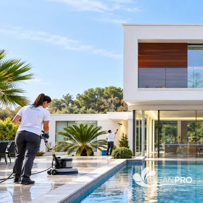 Service professionnel de nettoyage de villa à Nice